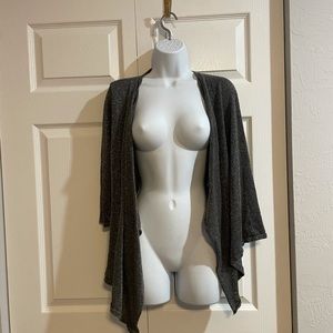 Willi Smith silver sparkly sweater, size S